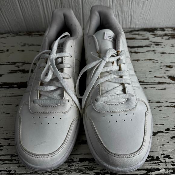 Adidas Hoops 2.0 Women's Sneakers Cloud White FY6024 Size 11 Basketball Shoes - Picture 10 of 12